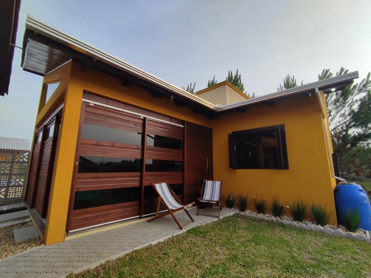 A Casa Amarela - Conforto E Tranquilidade Proximo Ao Mar Balneario Gaivota Ngoại thất bức ảnh
