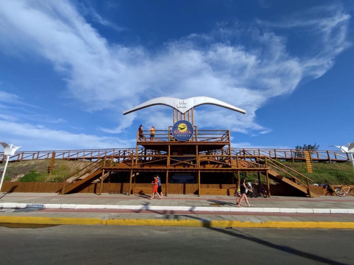 A Casa Amarela - Conforto E Tranquilidade Proximo Ao Mar Balneario Gaivota Ngoại thất bức ảnh
