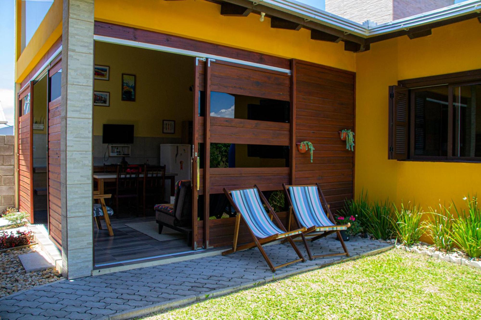 A Casa Amarela - Conforto E Tranquilidade Proximo Ao Mar Balneario Gaivota Ngoại thất bức ảnh