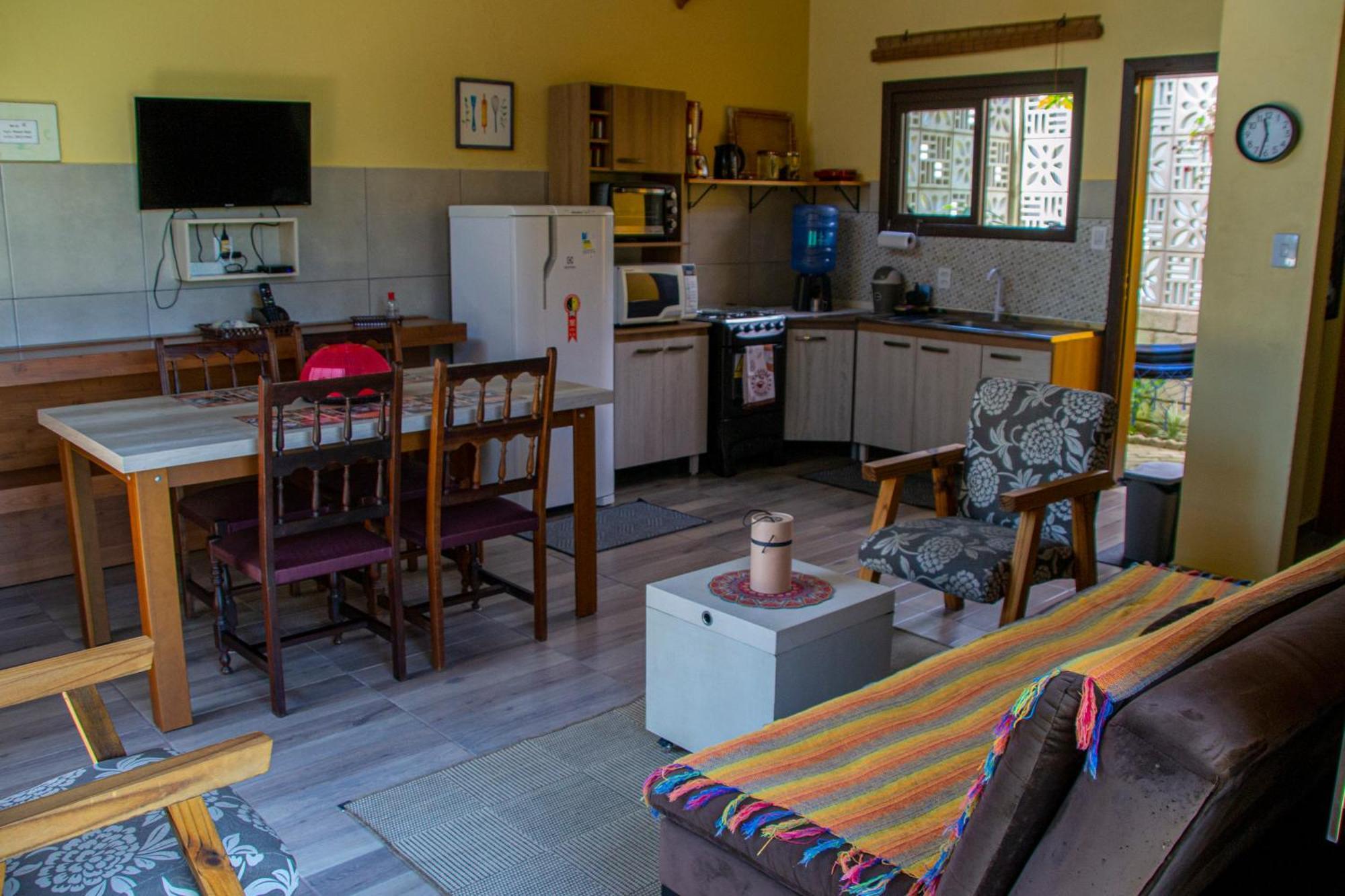 A Casa Amarela - Conforto E Tranquilidade Proximo Ao Mar Balneario Gaivota Ngoại thất bức ảnh
