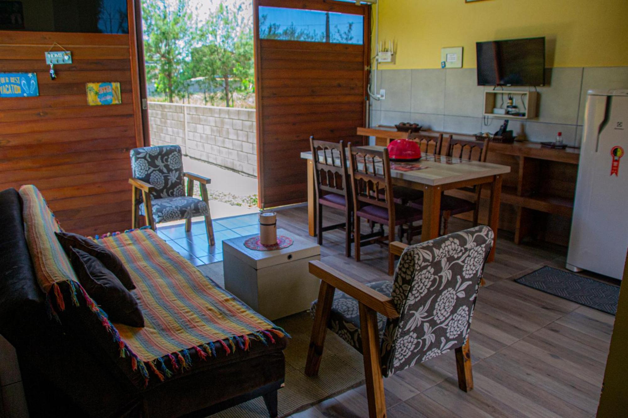 A Casa Amarela - Conforto E Tranquilidade Proximo Ao Mar Balneario Gaivota Ngoại thất bức ảnh